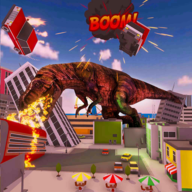 恐龙摧毁城市手游下载-恐龙摧毁城市手游中文免费版V1.0 安卓版
